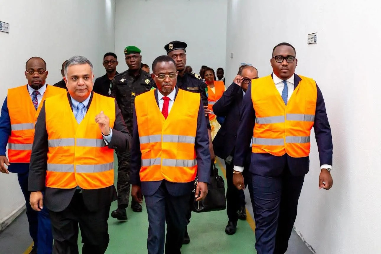  Anges Kevin NZIGOU présent la vision de la plateforme