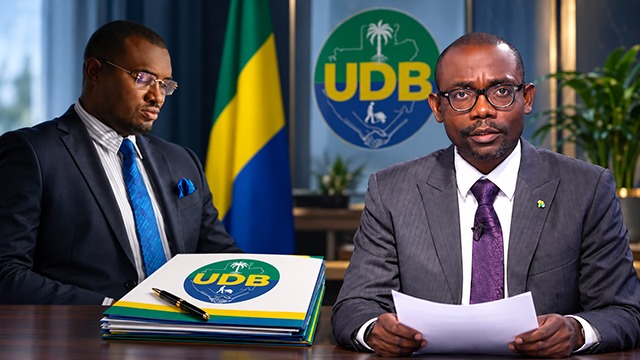  Anges Kevin NZIGOU présent la vision de la plateforme
