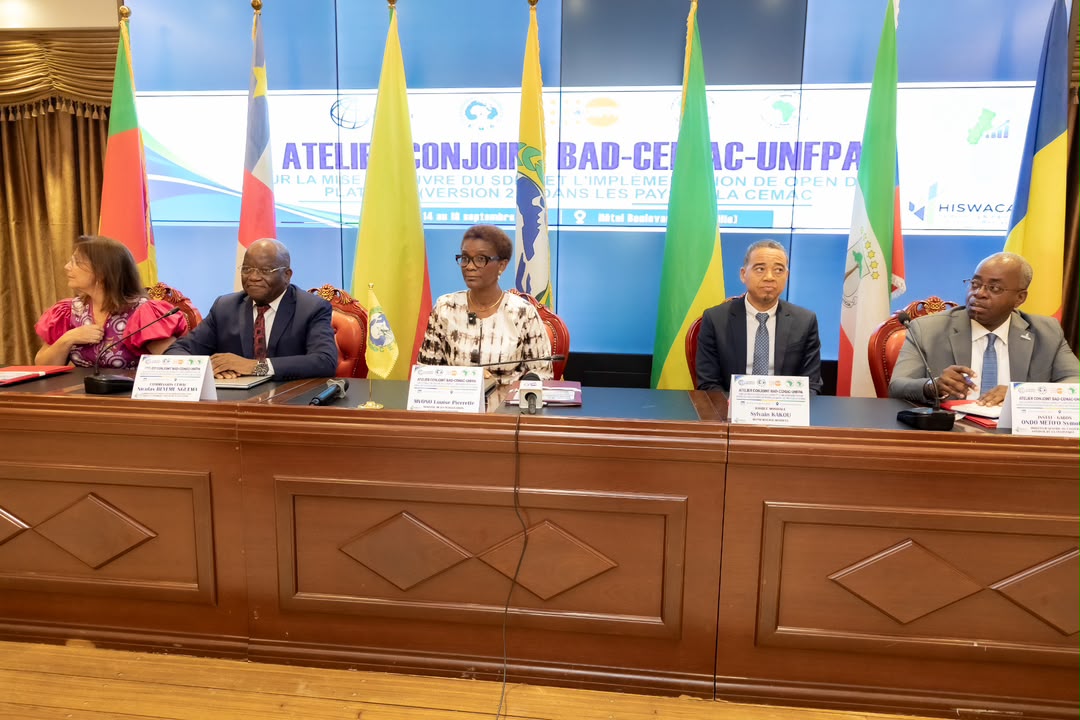  Anges Kevin NZIGOU présent la vision de la plateforme