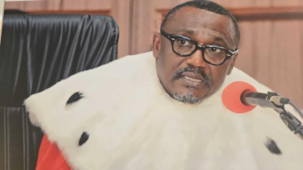  Anges Kevin NZIGOU présent la vision de la plateforme