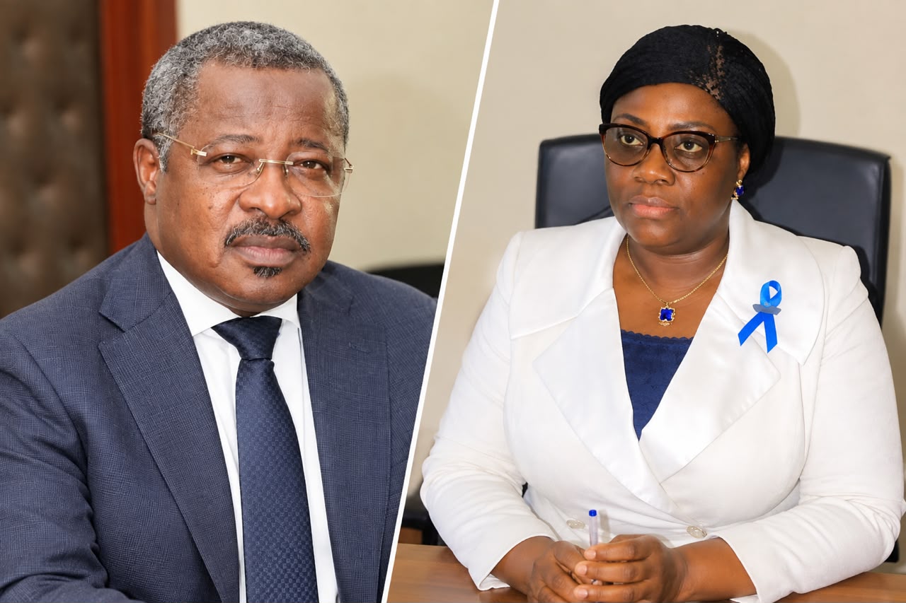 Anges Kevin NZIGOU présent la vision de la plateforme