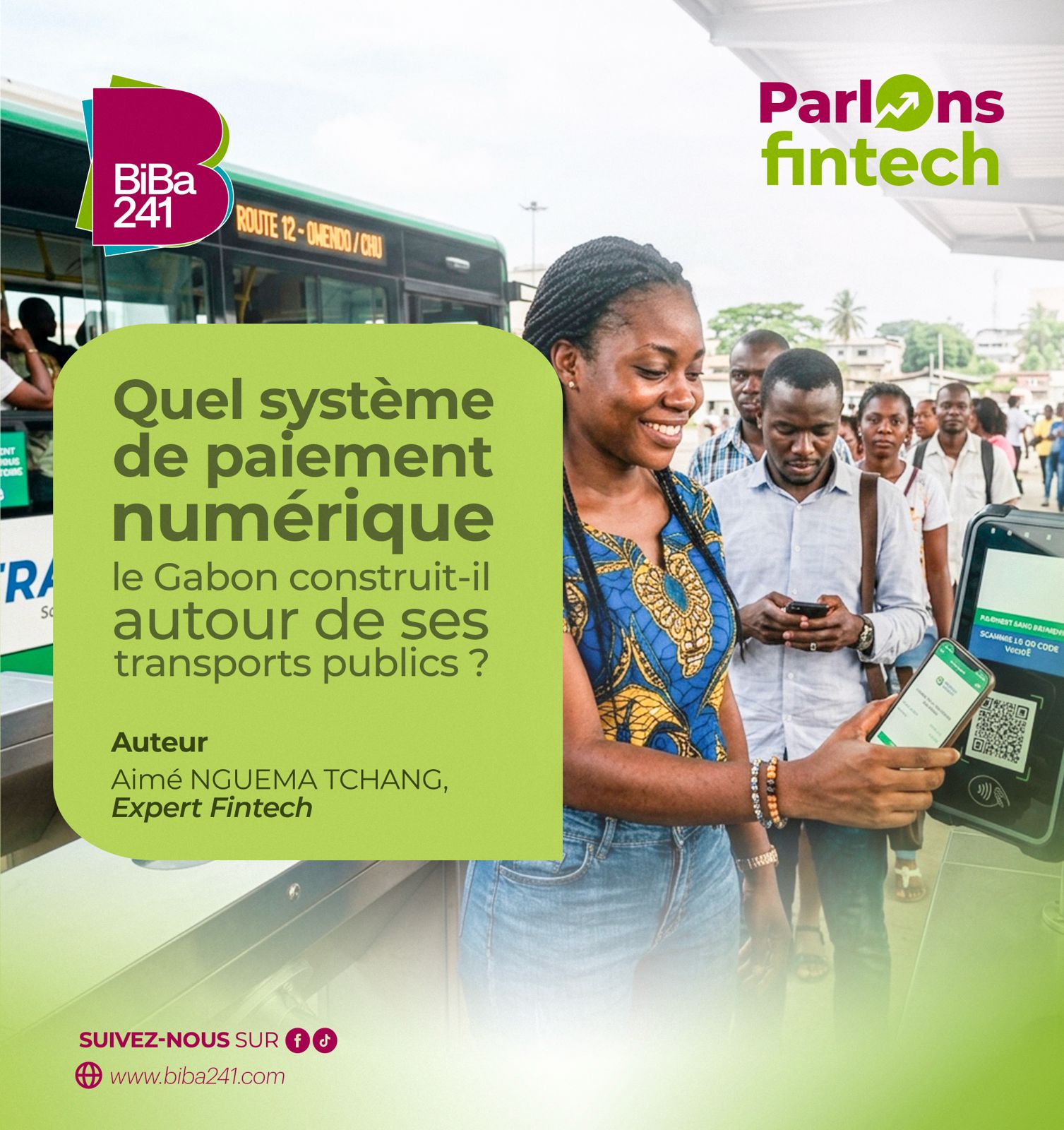 Quel système de paiement numérique le Gabon construit-il autour de ses transports publics ?