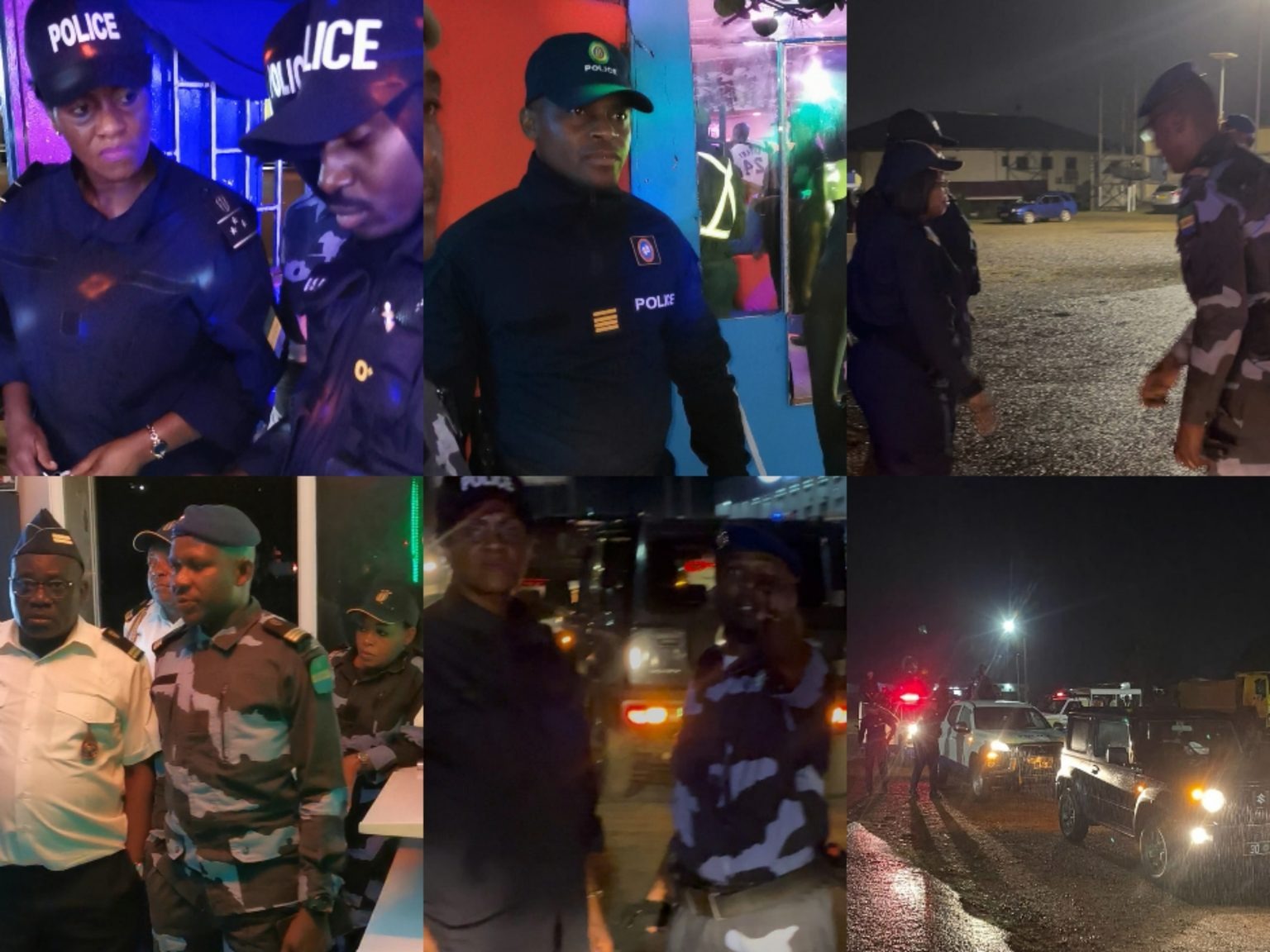 Ntoum : des mineurs interpellés dans les débits de boisson, des armes blanches saisies lors d'une descente policière
