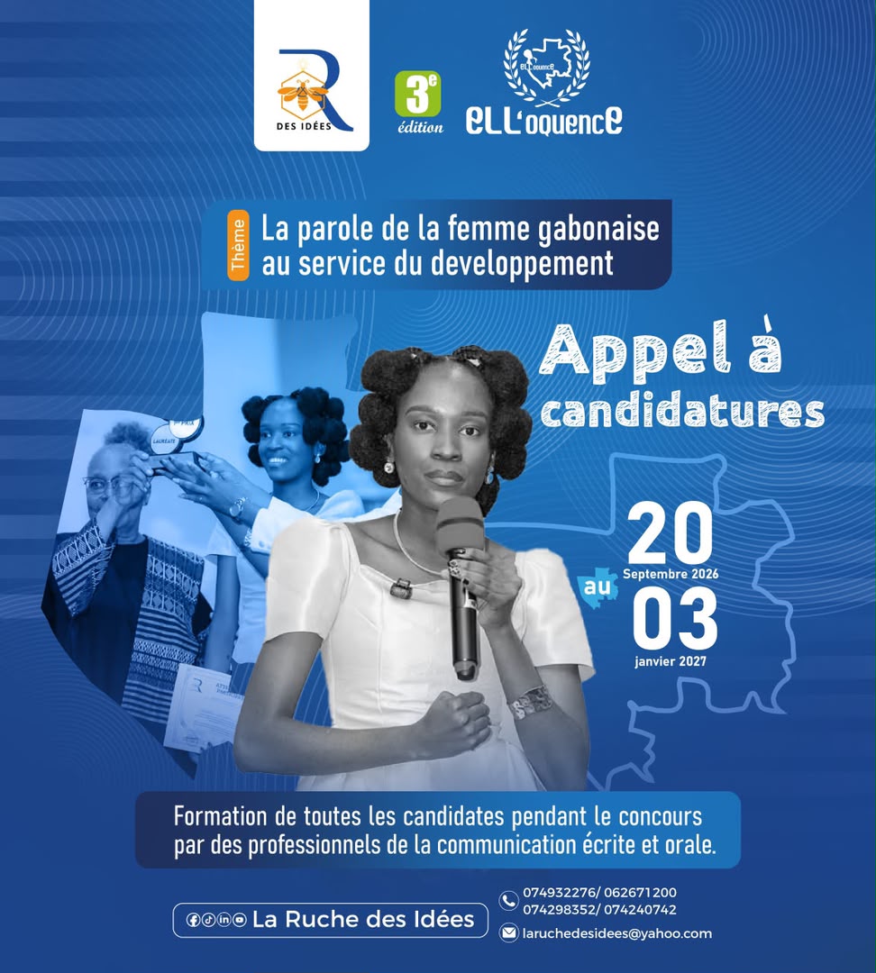 Ell’oquencE 2027 : La  parole des femmes gabonaises au cœur d’un nouvel appel à candidatures