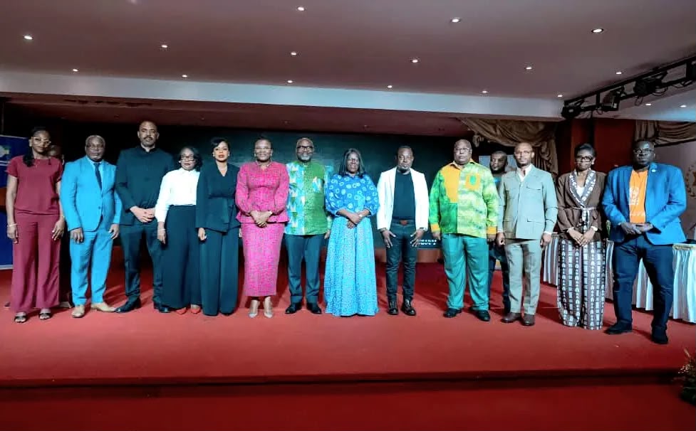  Anges Kevin NZIGOU présent la vision de la plateforme
