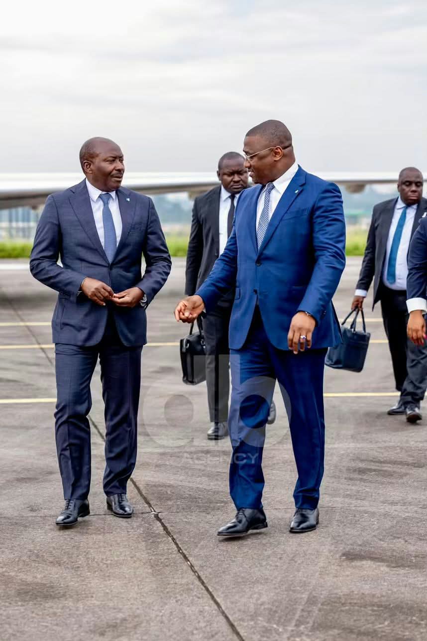  Anges Kevin NZIGOU présent la vision de la plateforme