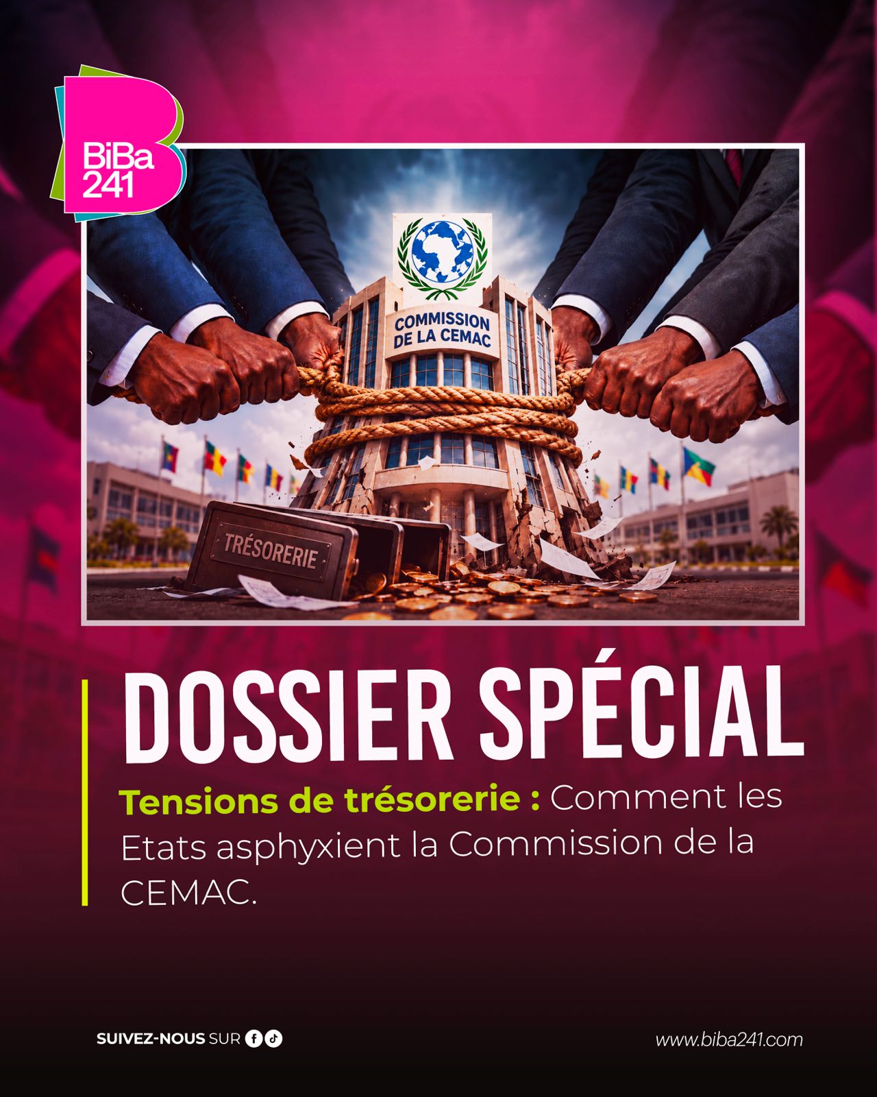Tensions de trésorerie : Comment les Etats asphyxient la Commission de la CEMAC