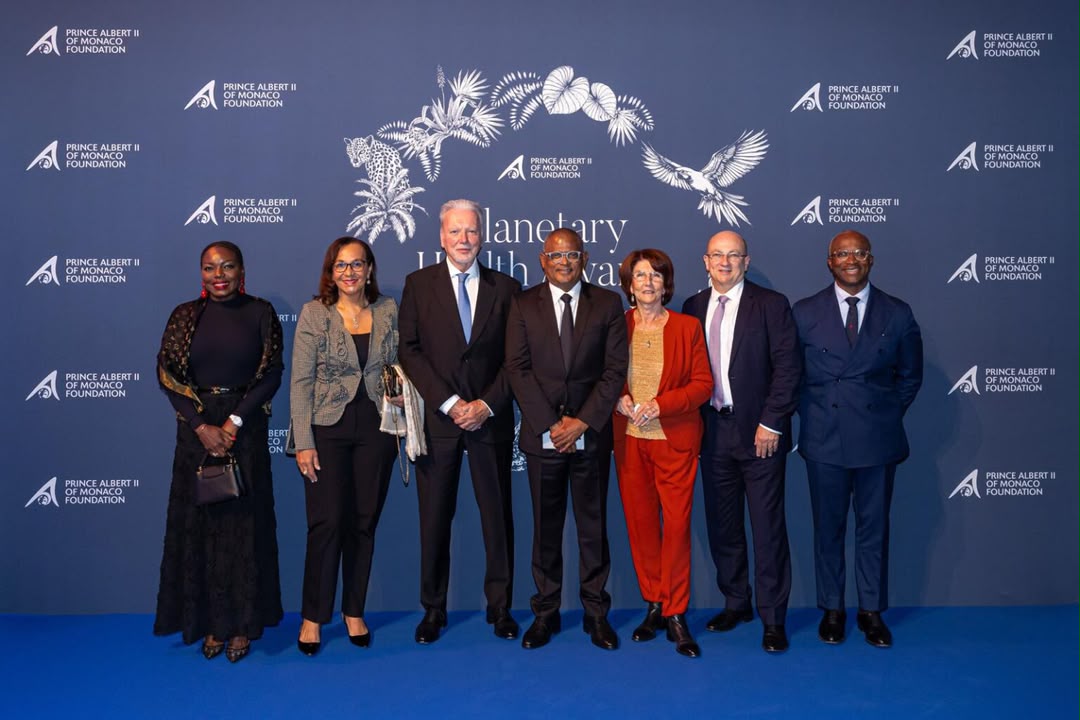  Anges Kevin NZIGOU présent la vision de la plateforme