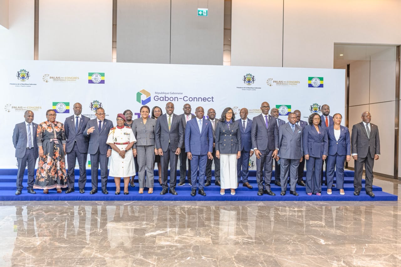  Anges Kevin NZIGOU présent la vision de la plateforme