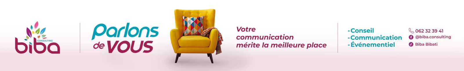 Publicité header